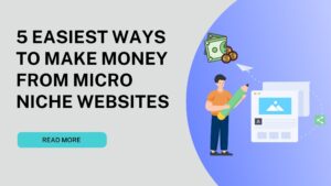 Read more about the article 5 easiest ways to make money from micro niche website